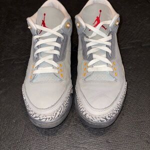 Nike Air Jordan 3 Retro 2021 Size 10 Cool Grey, CT8532 012